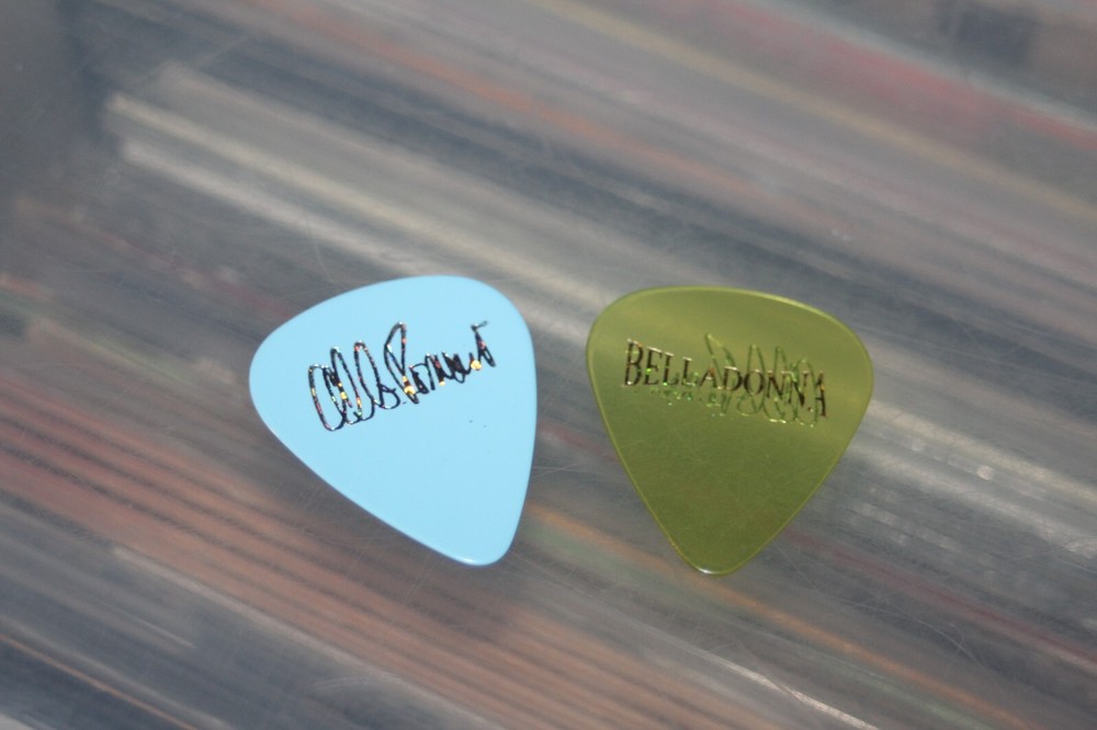 ANTHRAX - Joe Belladonna 2x Guitar Pick set # 5