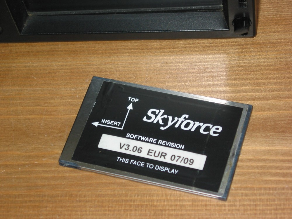 SKYFORCE CM/CT2000 GPS !!! GOOD WORKING CM / CT 2000 WITH V3.06 DATA CARD !!!