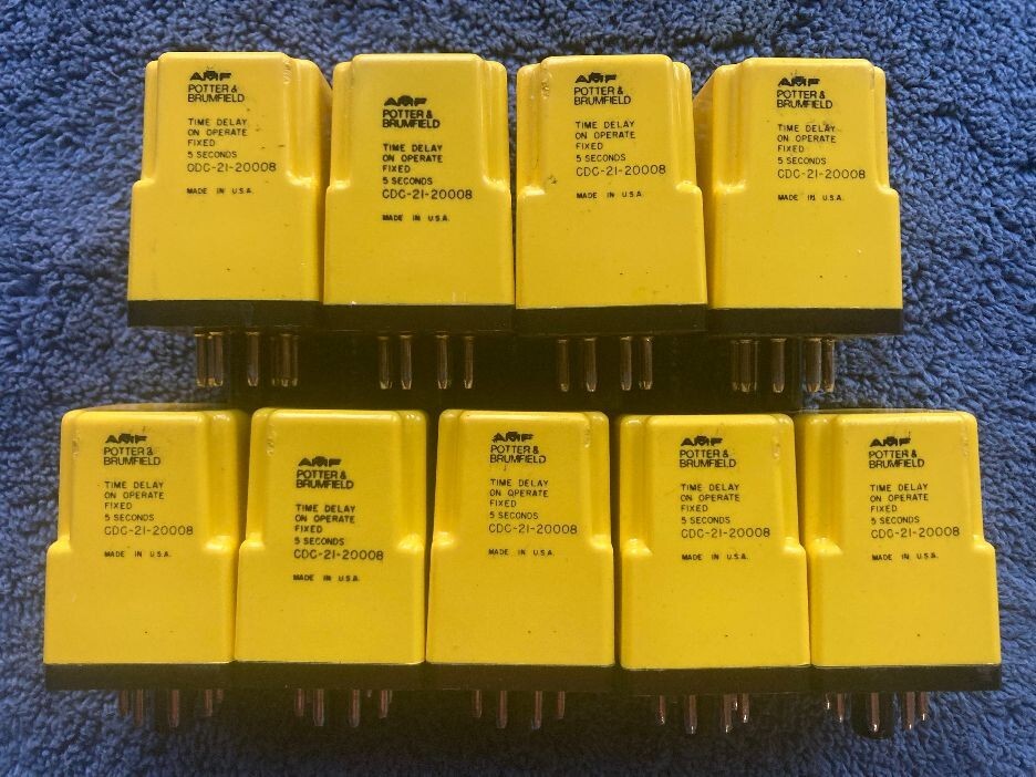 Potter & Brumfield CDC-21-20008 Time Delay Relay