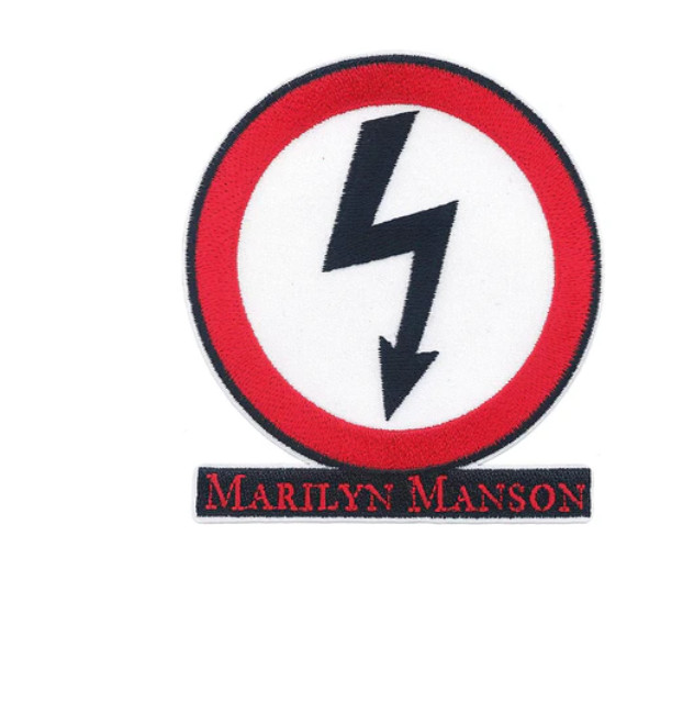 MARILYN MANSON - CROOKED ARROW - EMBROIDERED PATCH - BRAND NEW - 5827