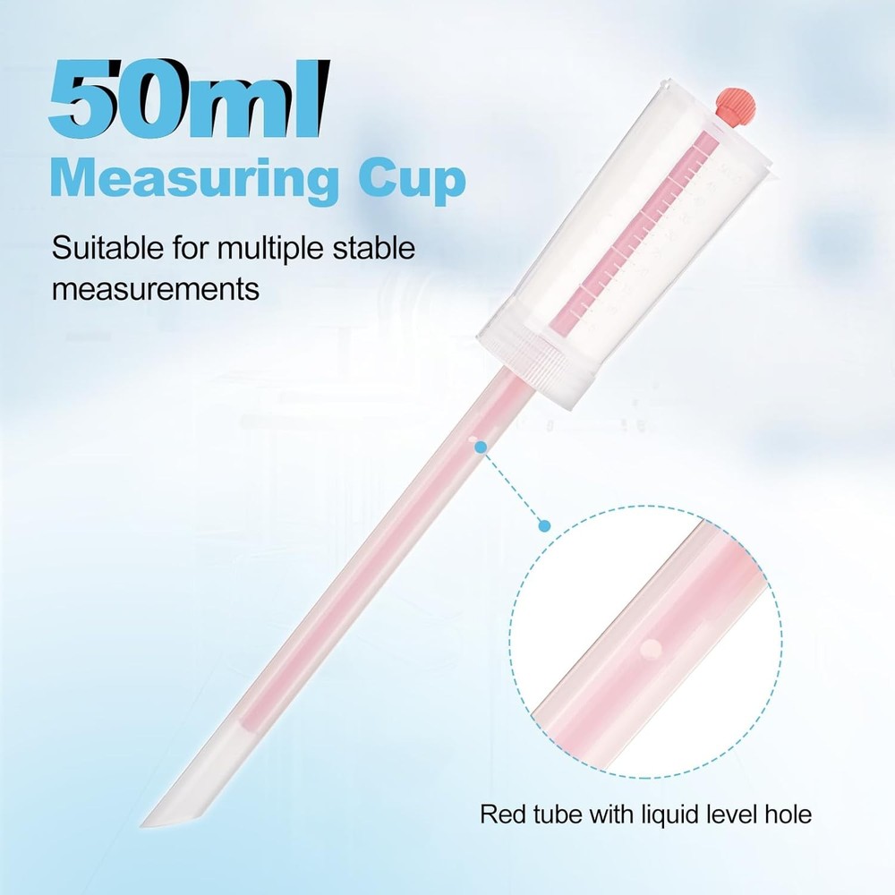 2Pcs Adjustable Volume Dispensing Bottle 500ml Dosing Container Plastic Dosing