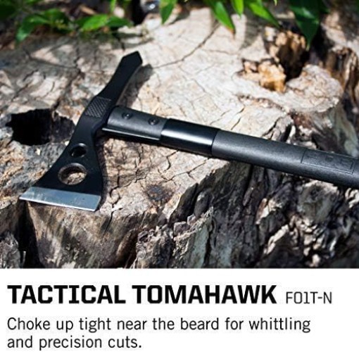 Lightweight Tactical Tomahawk with Sheath - Versatile 24 Ounce Emergency Hatchet