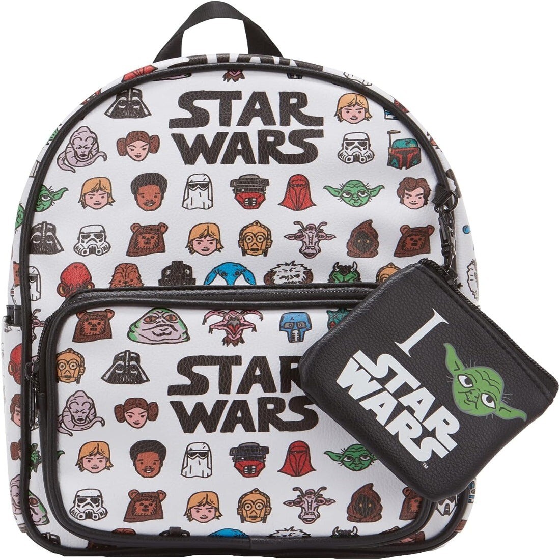 Disney Star Wars Leather Backpack with Coin Purse 10.5''