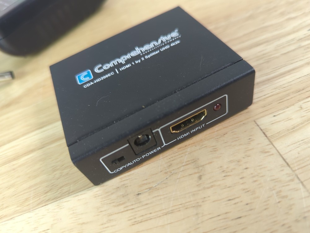 Comprehensive 1x2 HDMI UHD 4K Splitter #CDA-HD200EC
