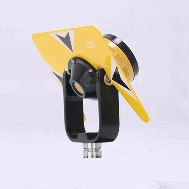 NEW YELLOW SINGLE PRISM PRISMS FOR TOTAL STATIONS