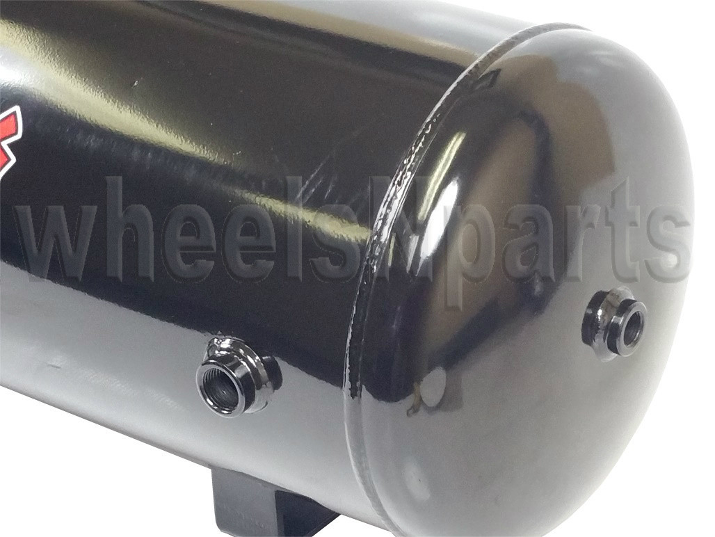 8 Gallon Steel Air Tank 9 Port Air Suspension Train Horn Air Ride Kit