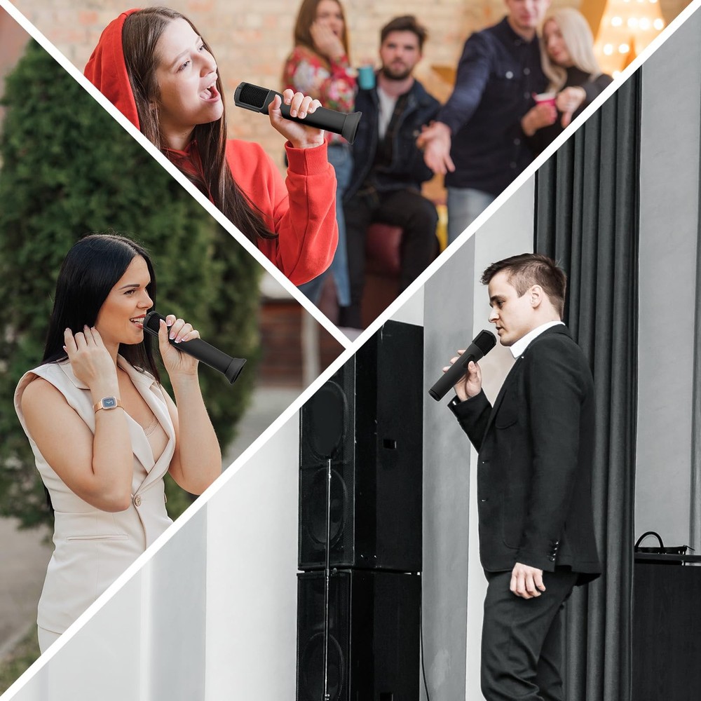 Silicone Case for JBL PartyBox Wireless Microphone 2-Pack Black