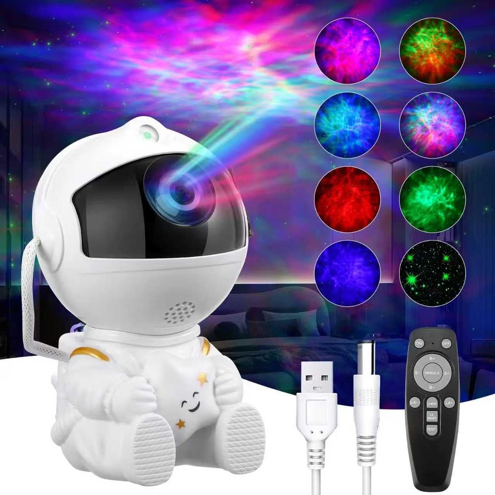 Astronaut Galaxy Star Projector – Nebula Light Projector with Remote Control,...