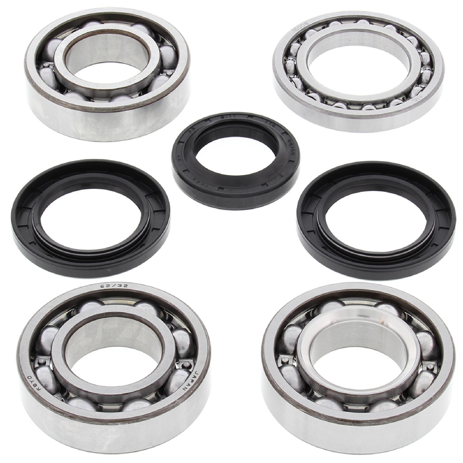 All Balls Crank Shaft Bearing Kit For Polaris 400 4x4 SCRAMBLER 1995-2002