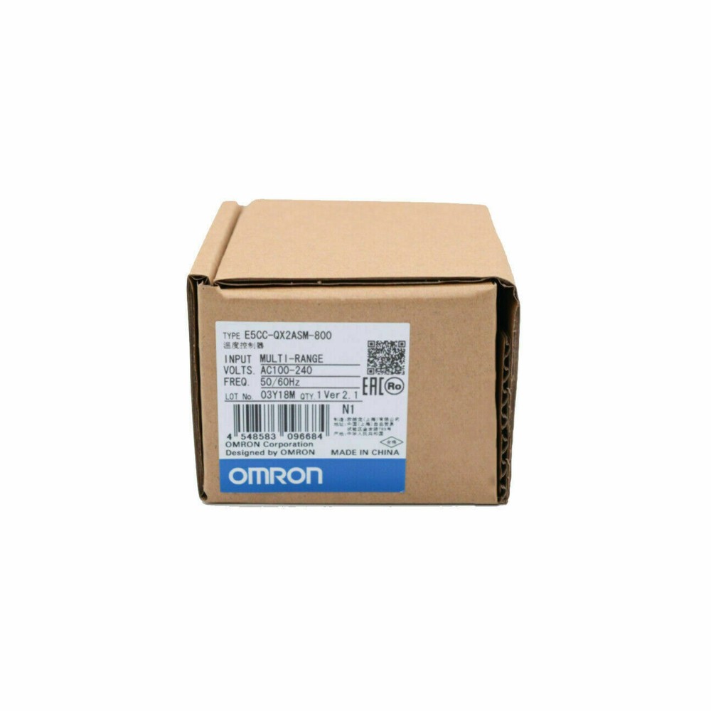 New in box Omron E5CC-QX2ASM-800 Temperature Controller 100-240VAC