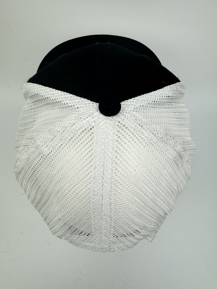 FX Honda Patch Snapback Mesh Trucker Hat Black/ White Adjustable