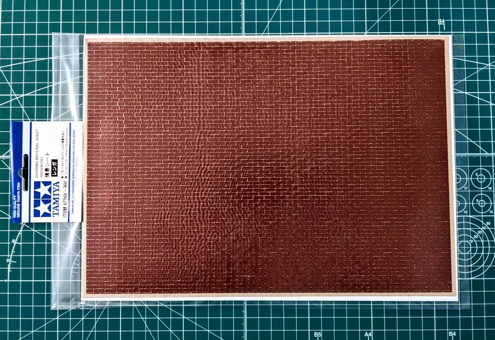 Tamiya Diorama Material Sheet Brickwork 87168