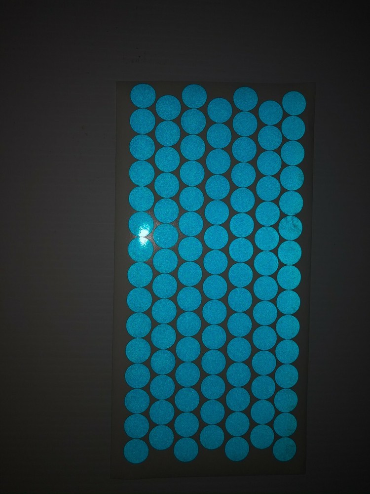 Reflective ELG Dots Sheet - 3/4 inch Engineering Grade