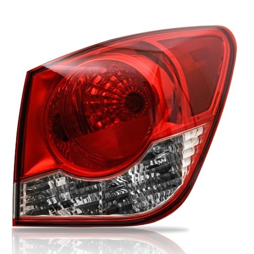 Tail Light Assembly Compatible with 2011-2015 Chevy Cruze Tail Passenger Side