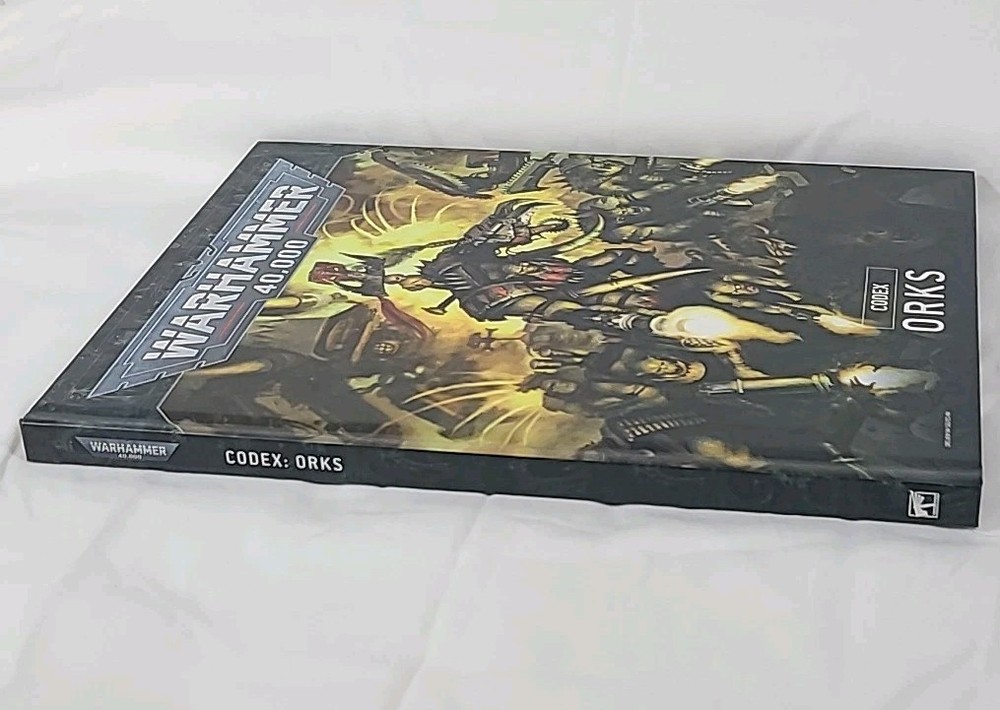 Warhammer 40,000 Codex ORKS Hardcover Book 40K NEW UNUSED Rules Datasheets Guide