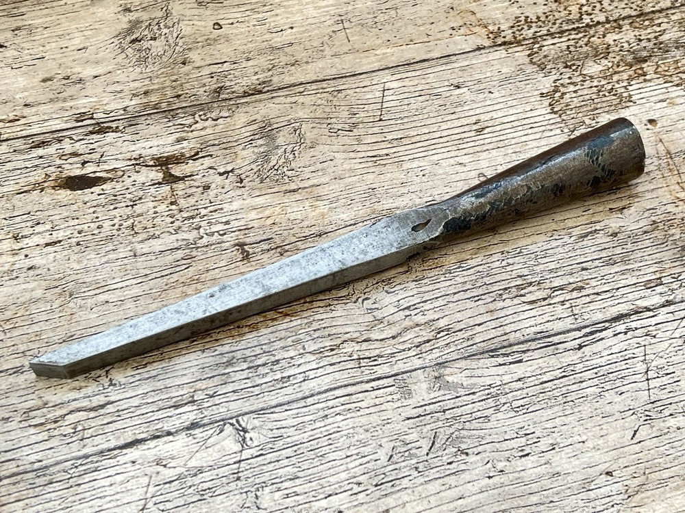Antique Very Rare J. HOWARTH 3/8" Socket Mortice Chisel~No Handle
