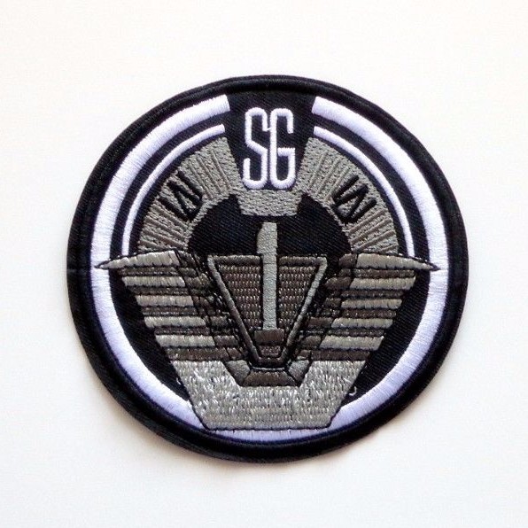Stargate SG-1 Screen Accurate Logo 4" Uniform Patch Command Uniform Goth Punk