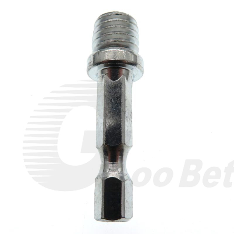 Electric Drill Adapter Mandrel Attachment for Angle Grinder Backing Pad M14 M10