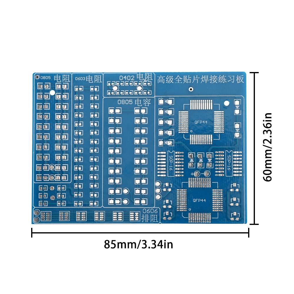SMT SMD Component Welding Practice Board Soldering Practice DIY Kit