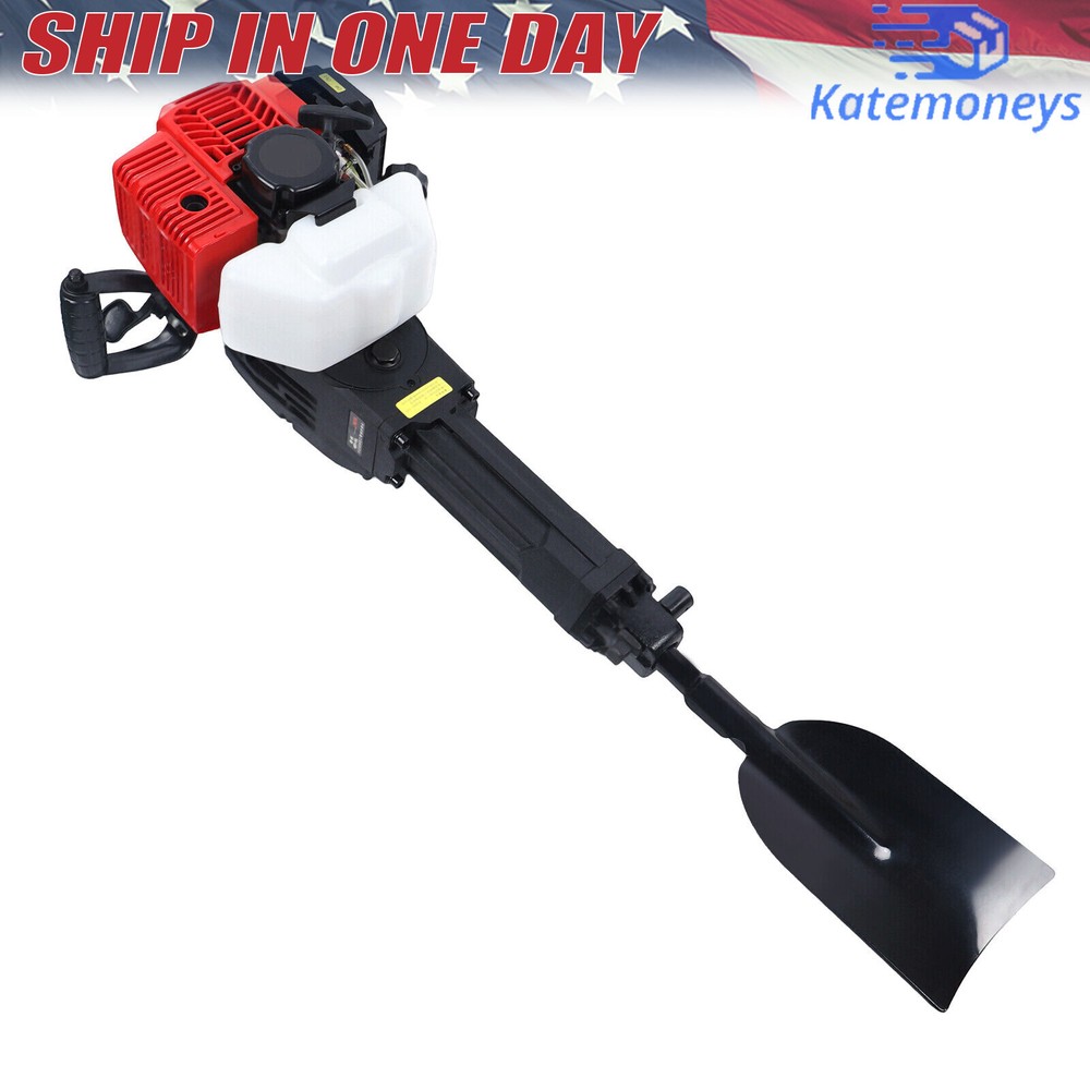Handheld Trencher Digger Machine 52CC 2Stroke Garden Tree Digger Digging Machine