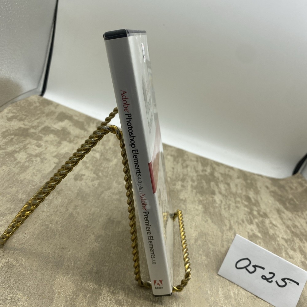 Adobe Photoshop Elements 4.0 & Adobe Premiere Elements 2.0 (PC, 2005)