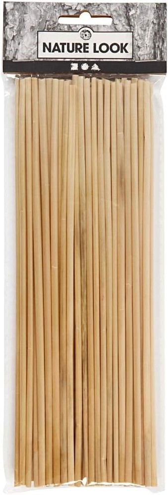 Straw Strands, 22 cm, 50 Pieces
