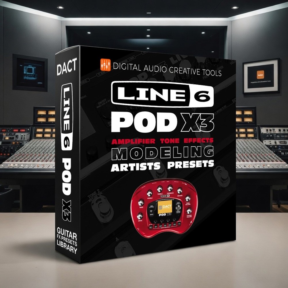 Line 6 POD X3 Multi-FX Presets Library