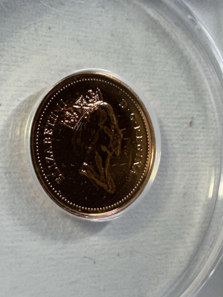 1992 Canada 1 Cent Specimen Graded SP 67 RD by ANACS