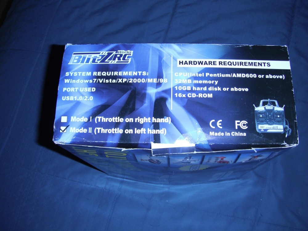 Blitz RC Works6 CH R/C Flight Simulator
