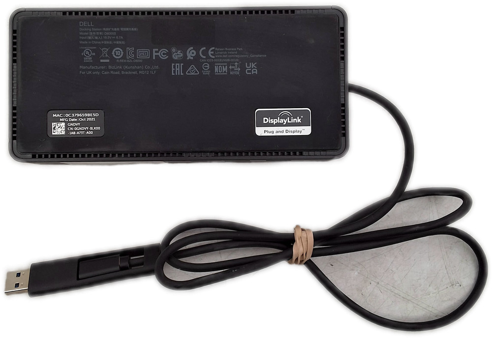 Dell D6000S USB-C Universal Laptop Docking Station