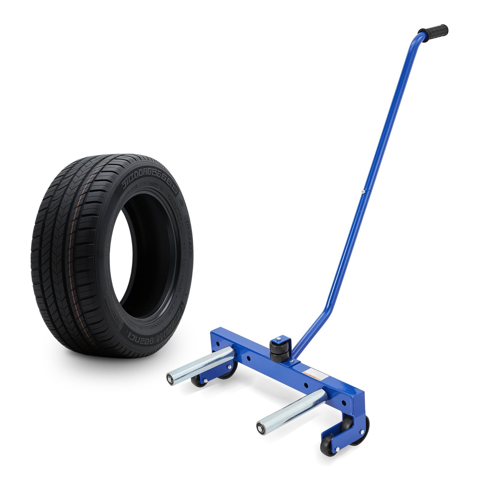 500LBS Lift Tire Dolly, Wheel Dolly Truck Tire Wheel Dolly Tire Moving Cart Tool