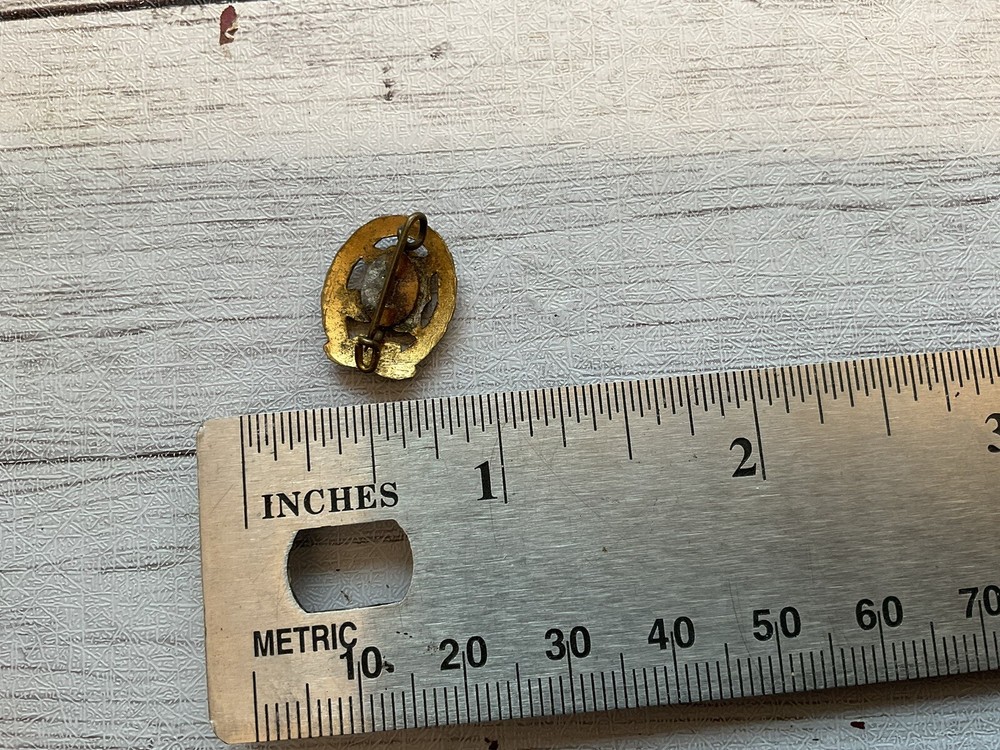 ORIGINAL PRE WWII GERMAN DRL PIN INSIGNIA
