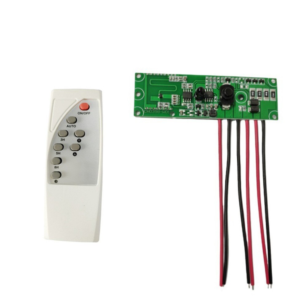 Wired and Wireless Compatible Solar Light Control Board with Motion Sensor