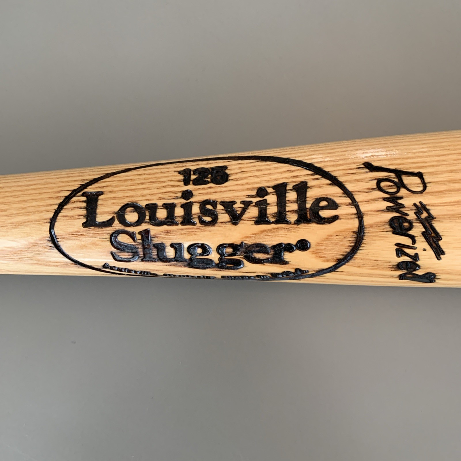 Louisville Slugger 125 Wood Bat Model C271 PRO STOCK 33" ~ 32 oz.