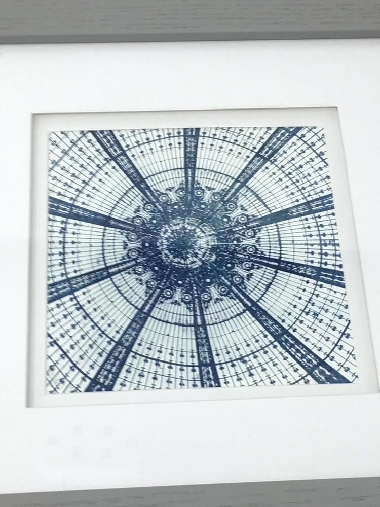 Galeries Lafayette Stained Glass Ceiling | Cyanotype