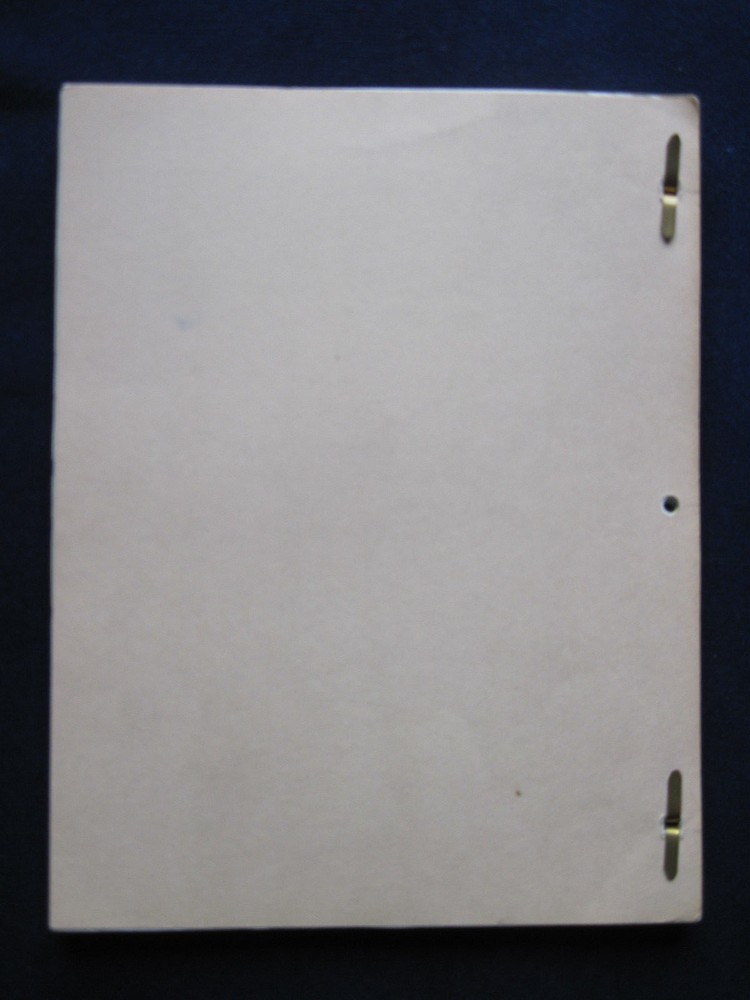 TRUE CONFESSIONS by JOHN GREGORY DUNNE & JOAN DIDION - ORIGINAL SCRIPT