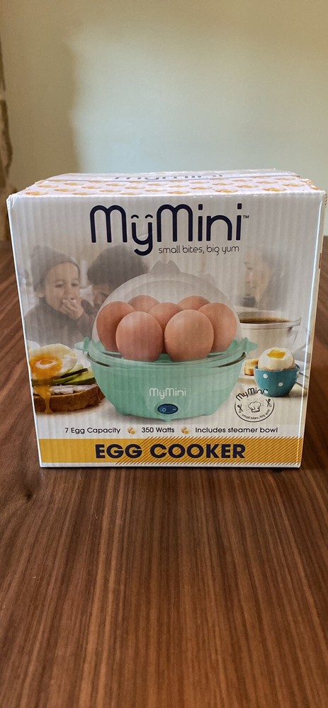 MyMini Premium 7-Egg Cooker, Teal