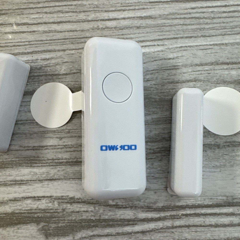 2 x Oswoo Smart Wifi Door / Window Sensor Model: PG-100