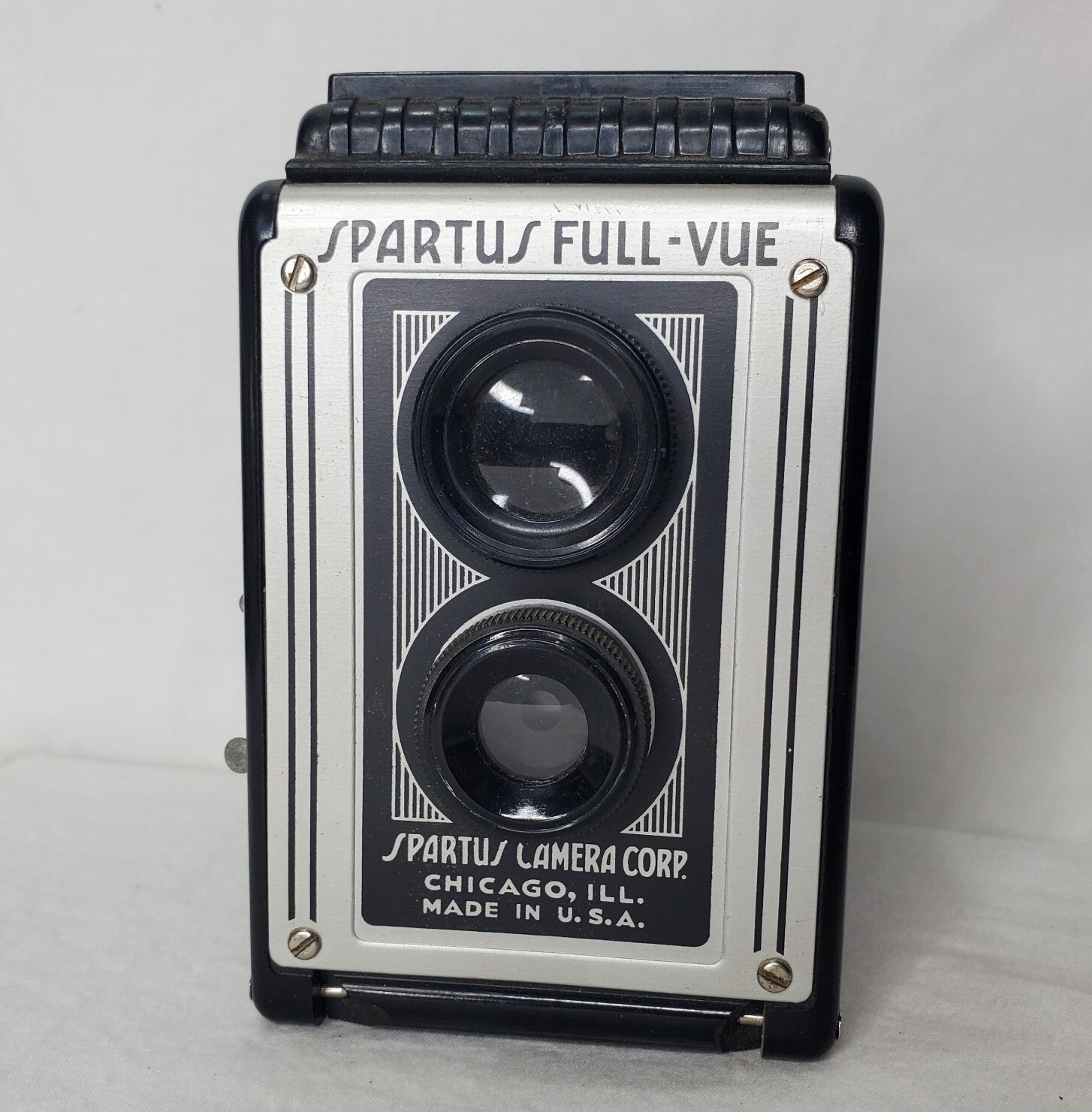 Vintage Spartus Full Vue Camera Instruction Manual Ephemera 1950s Chicago IL