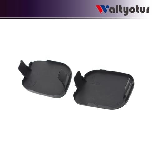 1 Pair Front Bumper Tow Hook Eye Cap Cover Left & Right Replacement for Prius