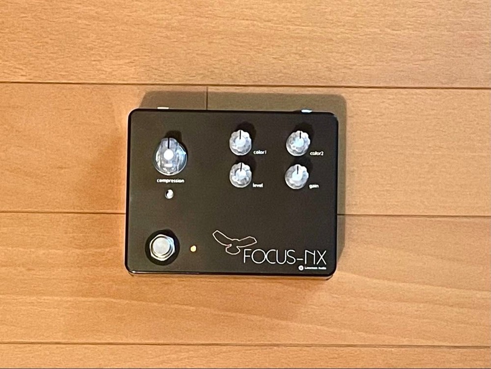 Limetone Audio FOCUS-NX Compressor Boost Effects Pedal Boxed Tested From Japan