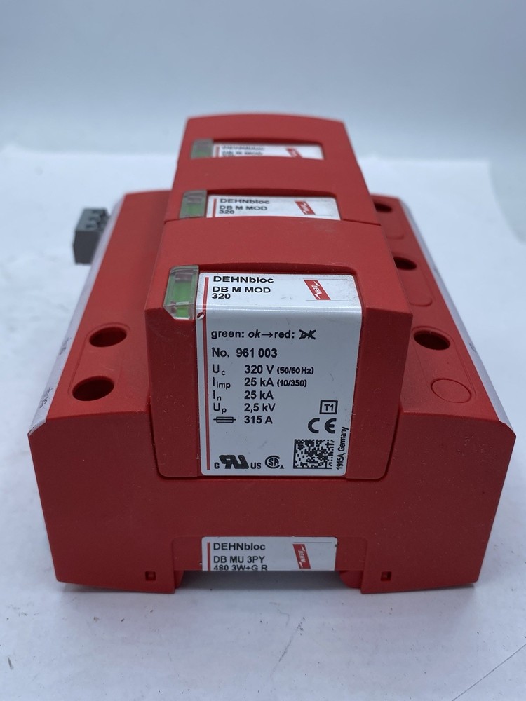 DEHNbloc 961 003 DB M MOD 320 Coordinated Lighting Current Module 320V 25KA