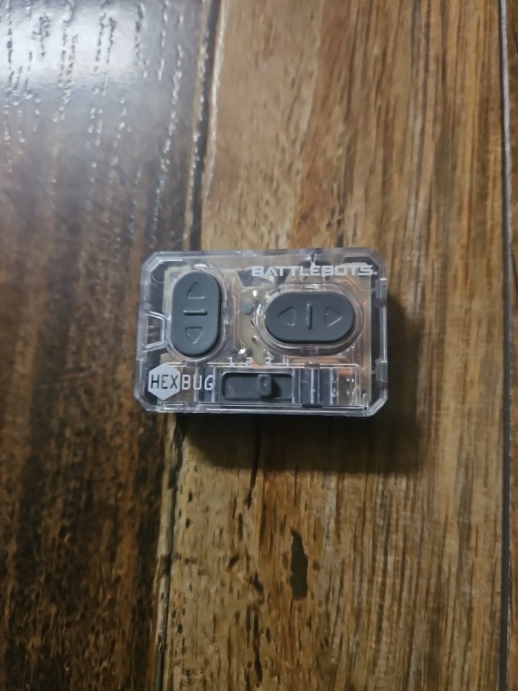 HexBug Battlebots Transparent Gray Handheld Robot Remote Control Only
