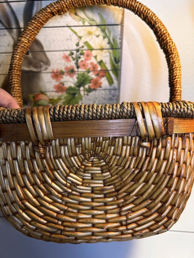 Easter Basket Or Home Decor Basket. Square Quality Solid 11 X 11.