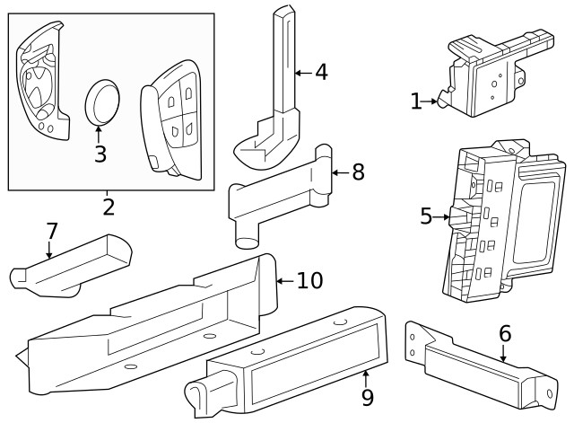 Genuine GM Receiver 13547759