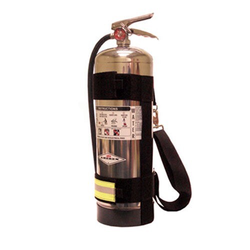 LINE2design Firefighter Watercan Harness with Adjustable Strap - Black