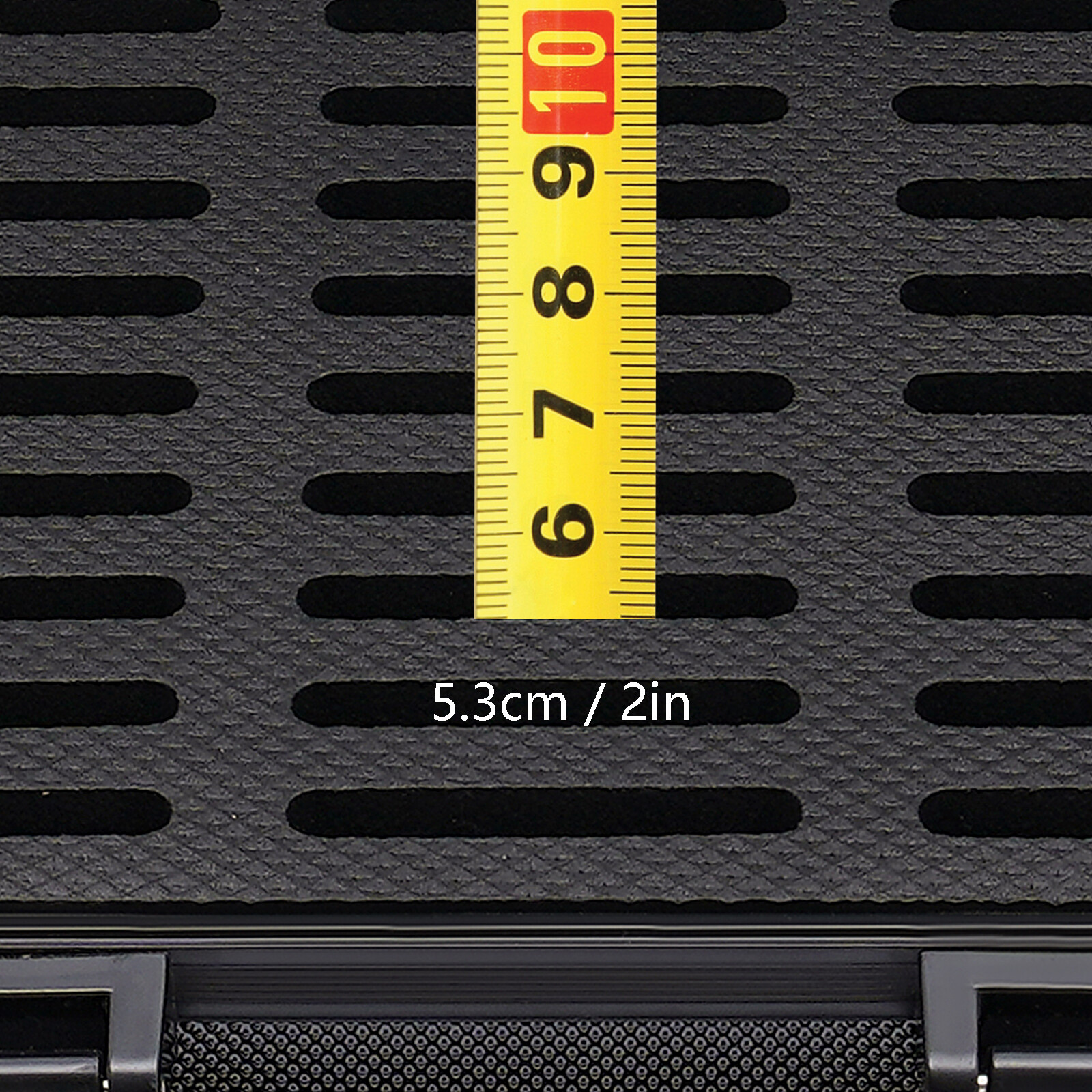 Aluminum Frame Storage Box Case Compartments For 50 Coin Slabs Coins Holders NEW