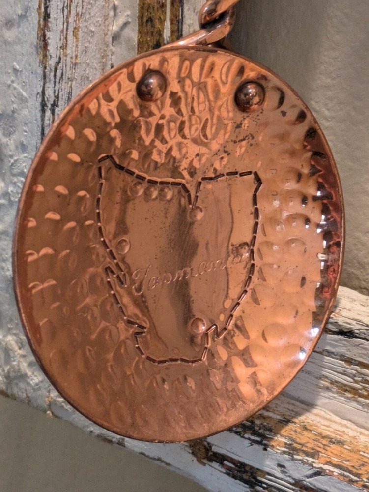 Weeda Tasmania Copper Kitchen Spoon 9-1/2" X 3"