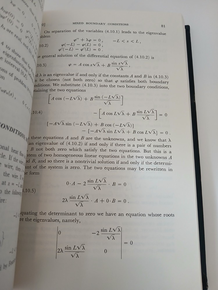 Elementary Partial Differential Equations by Berg & McGregor (1966 VTG HC)