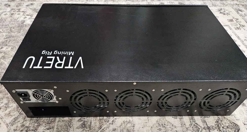 VTRETU 8 GPU Mining Rig Server Case for Crypto Miners